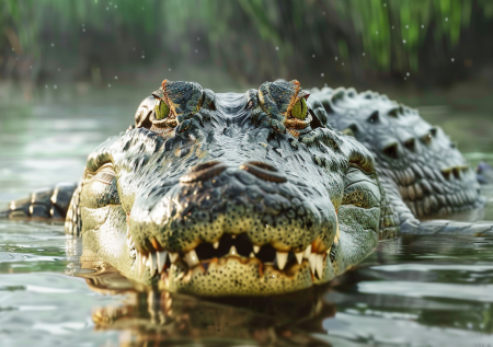 Крокодил съел рабочего с плантации в Индонезии