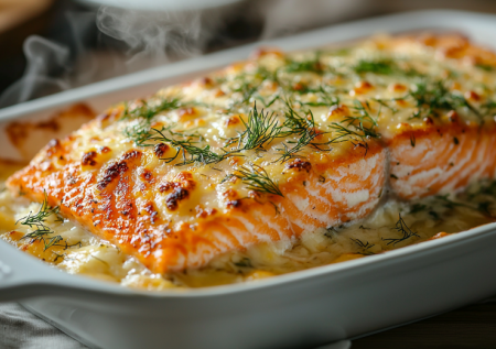 Нежная горбуша на луковой подушке: сочное филе на ужин без возни и кучи посуды! Всего 15 минут — и ноль проблем