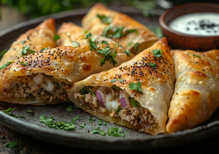 Обалденная самса без замеса теста: быстрый рецепт из лаваша — чумовая закуска хоть к пиву, хоть к супу