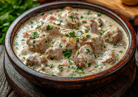 Ужин «Зайка моя»: нежнейший кролик в сметане из духовки — пошаговый рецепт