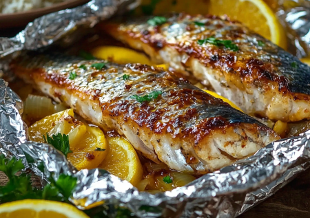 Скумбрию запекаю только так: простой рецепт в лодочке с цитрусовым соусом — никакого рыбного запаха и вкус шикарный