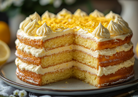 Торт «Лимонный пломбир» для тех, кто не умеет готовить: делается просто, а вкус — тысяча из десяти