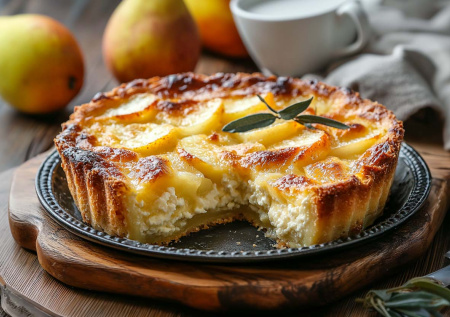 Аромат, который сводит с ума: готовим сладкую запеканку с грушами