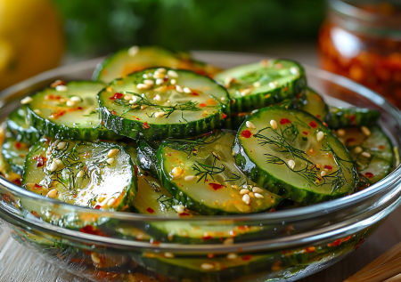 Эти огурчики улетают первыми хоть зимой, хоть летом! Маринуем обалденную закуску по‑корейски со сладким чили