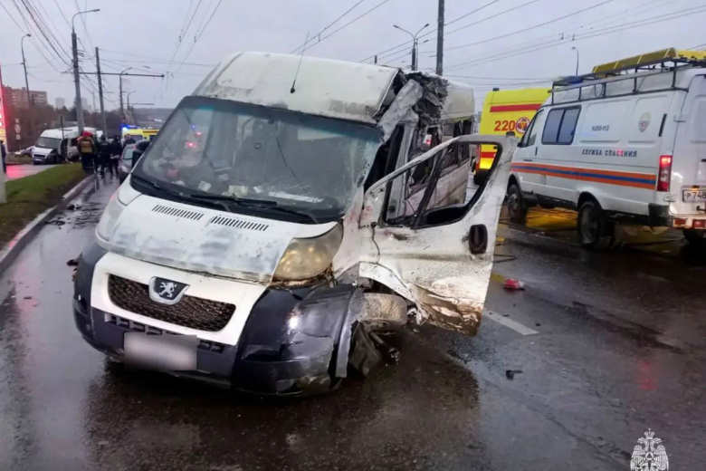 Массовая авария в Туле