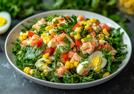 Беру крабовые палочки и немного чуки: готовлю питательный микс с морскими нотками — обалденный перекус