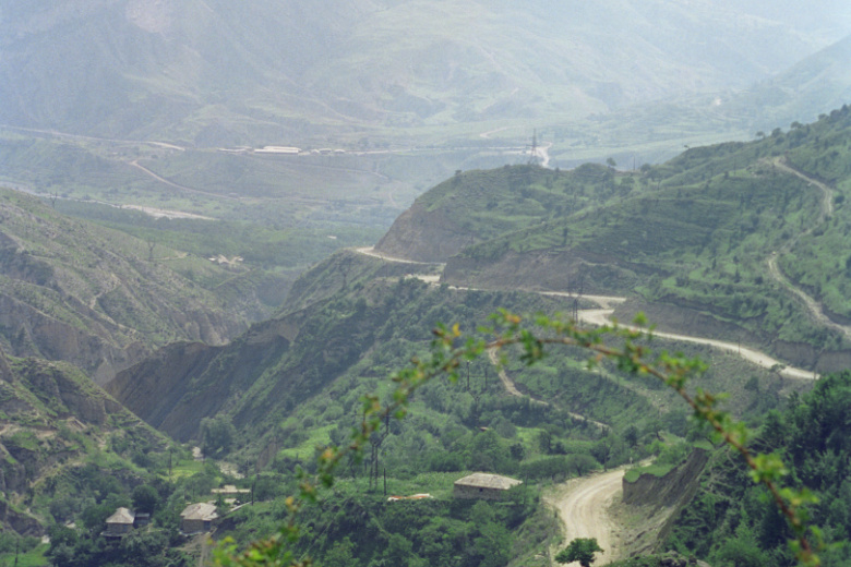 Горная дорога в село Леваши
