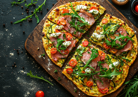 Универсальная лепешка из кабачка — готовлю ПП-питу для самых лучших сэндвичей