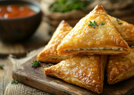 Теперь тесто фило всегда держу в холодильнике про запас — готовлю эти нежные конвертики постоянно