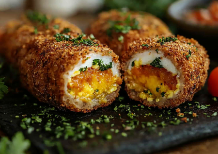 Котлеты с солнечной начинкой — яркое блюдо, которое покорило нашу семью: готовлю по этому рецепту