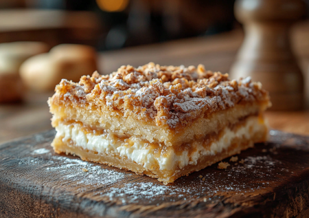 Королевская ватрушка: нежная начинка в двух слоях песочной крошки — в этот рецепт влюбилась вся наша семья