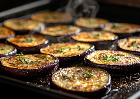 Ароматные баклажаны с чесноком — идеальная закуска к ужину