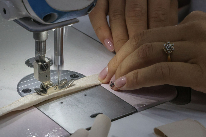 Производство одежды на швейной фабрике