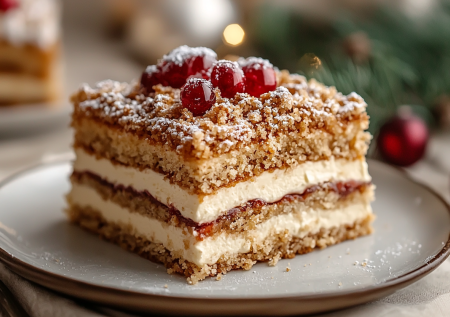 Сметанный торт «От бабули» — готовлю сочный и нежный десерт по семейному рецепту к празднику и просто к чаю