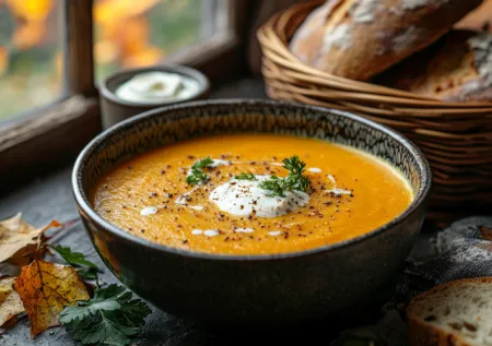 Как солнышко в тарелке! Самый простой и вкусный морковный суп на эту осень