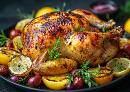 Готовим курицу на банке в духовке: секрет сочного мяса и хрустящей корочки