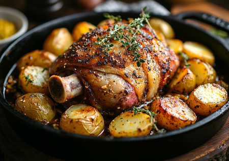 Взяла рульку и квашеную капусту и получила обалденное блюдо за копейки: готовим шедевр по немецкому рецепту