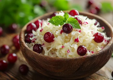 Этот рецепт спасает зимой — витаминная капуста с ягодной кислинкой