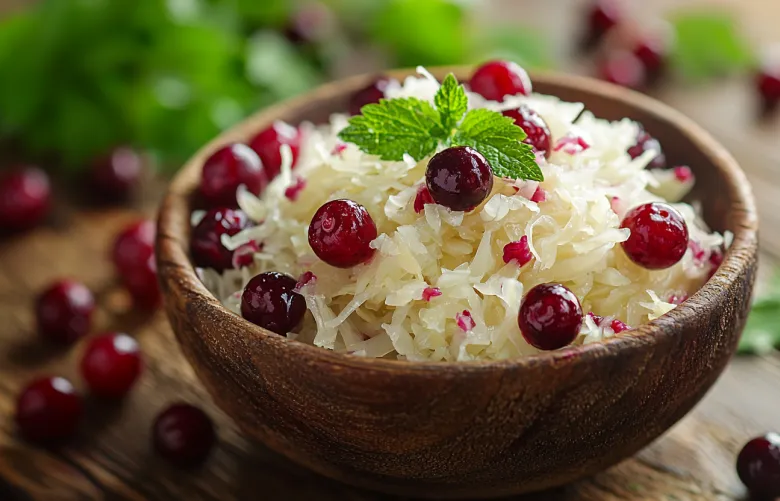 Этот рецепт спасает зимой — витаминная капуста с ягодной кислинкой