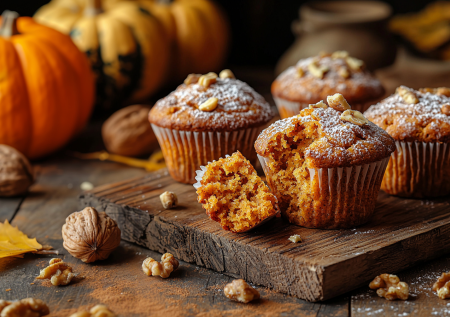 Кексики с осенним вкусом! Маффины с морковью и тыквой: самый простой рецепт