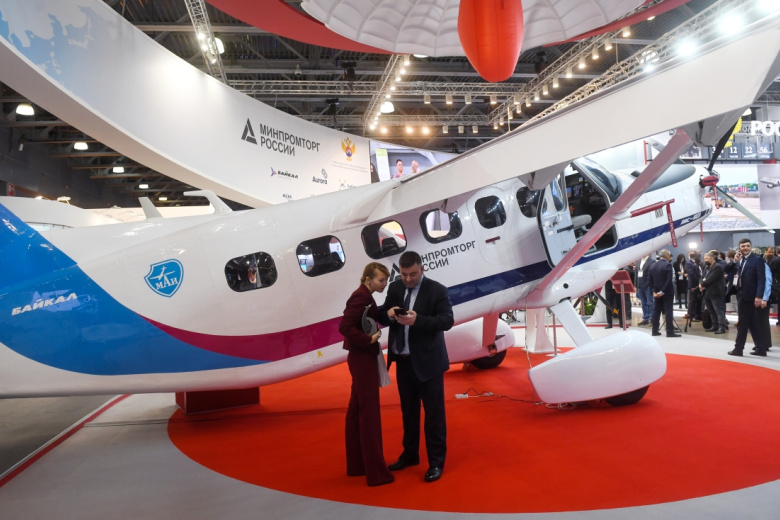 Российский многоцелевой турбовинтовой однодвигательный самолет ЛМС-901 «Байкал»