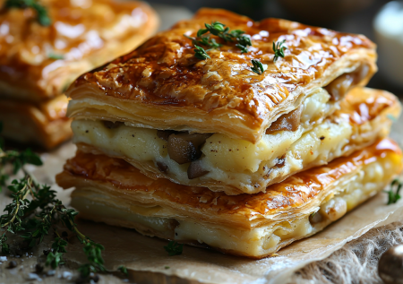 Ленивый завтрак из трех ингредиентов! Картофельные кулечки с грибами — просто и очень вкусно