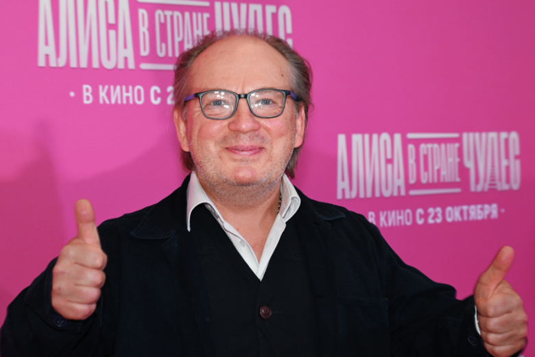 Андрей Федорцов на премьере фильма «Алиса в Стране чудес» в кинотеатре «Каро 11 Октябрь» в Москве