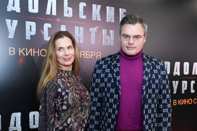Евгений Дятлов с супругой Юлией Джербиновой