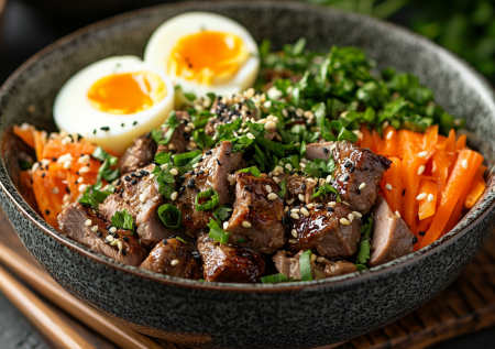 Готовлю салат с печенью вместо оливье — эта фишка с корейской морковью делает блюдо особенно ярким