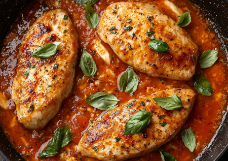 Мясо по-французски больше не делаю. Вместо него — сочная курица «Алла Водка»: просто и очень вкусно