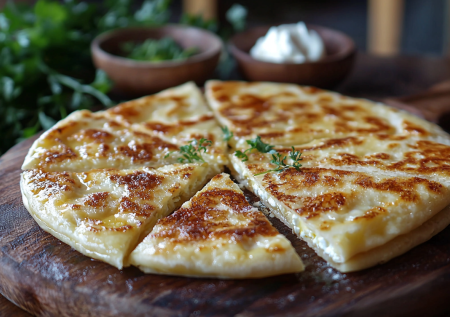 Пачка творога и горстка муки — готовлю творожную плацинду. Нежный и вкусный молдавский пирог-лепешка