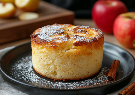 Яблочное суфле на манной каше: десерт, который реально тает во рту — готовлю за 15 минут