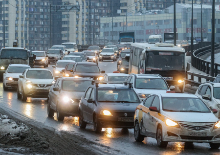 На МКАД внезапно ограничили движение