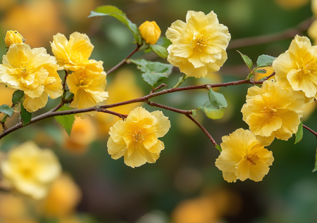 Посадите в ноябре — весной получите кусочек солнца в тенистом уголке! Мини-розочки раскроются в мае
