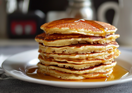 Секрет вкусного осеннего завтрака — американские хоткейки: пышные воздушные блинчики с румяной корочкой
