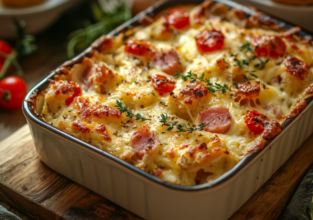 Яйца и молоко творят чудеса: обычный хлеб становится нежным пирогом — 15 минут для вкусного превращения