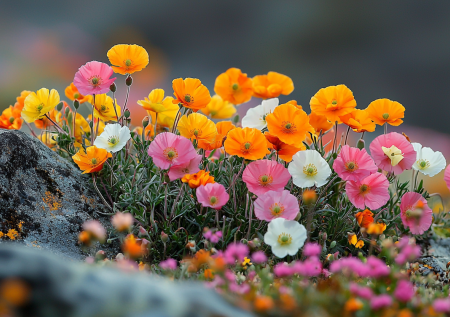 Посадите в ноябре — весной в саду разноцветный парад. Этот многолетник цветет даже на камнях — а уход ему вредит