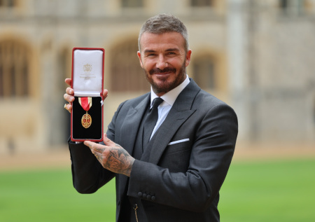 Бекхэм официально стал рыцарем