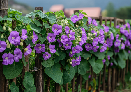 Сею без рассады прямо в грунт — вырастает живая изгородь с цветами: растет на любой почве