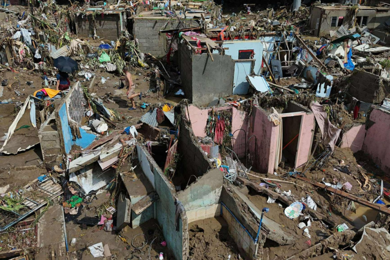 Последствия тайфуна «Калмаэги»