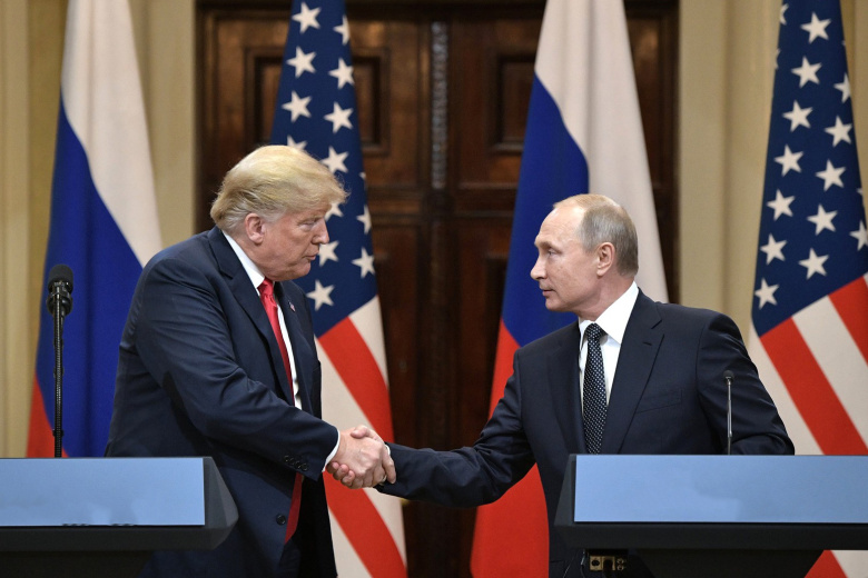 Владимир Путин и Дональд Трамп