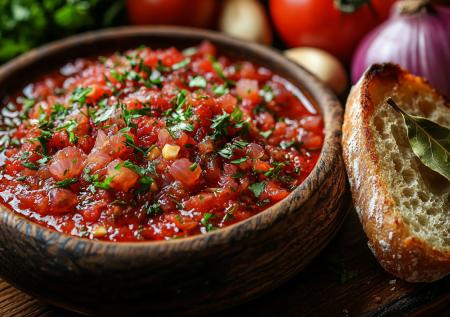 Соус по-грузински за 10 минут: идеально к мясу, картошке, на поджаристый хлеб и даже к пельменям — больше не захотите обычный кетчуп