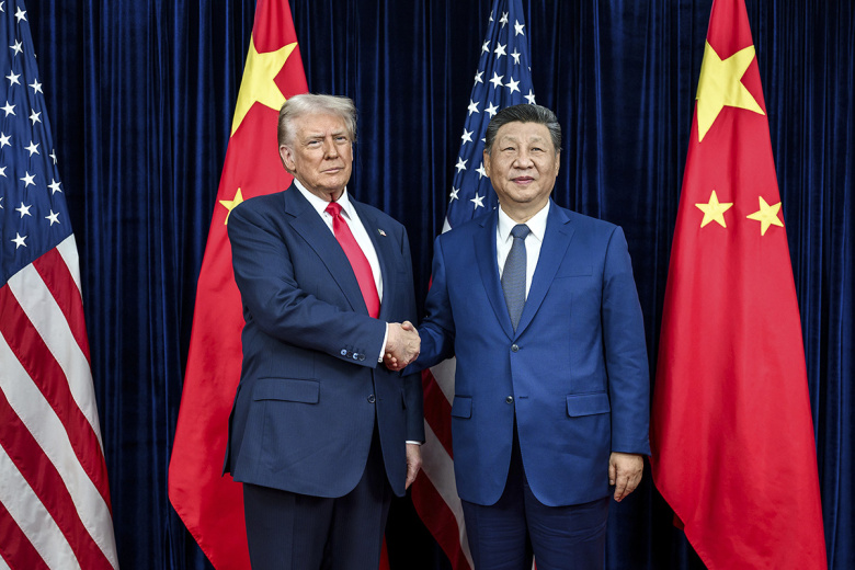 Дональд Трамп и Си Цзиньпин