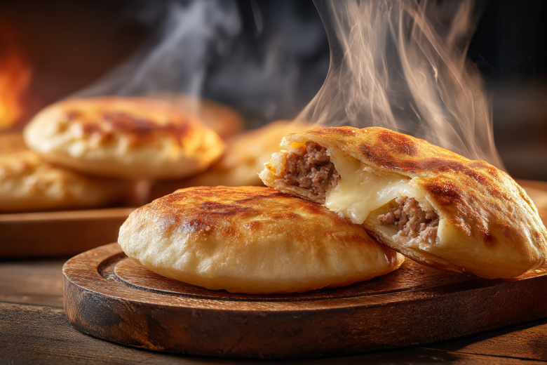 Беляши с мясом и сыром — вкуснее пиццы и быстрее!