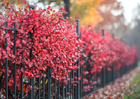 Малиновая живая изгородь для сада: хорошо переносит засуху, тень и городские условия