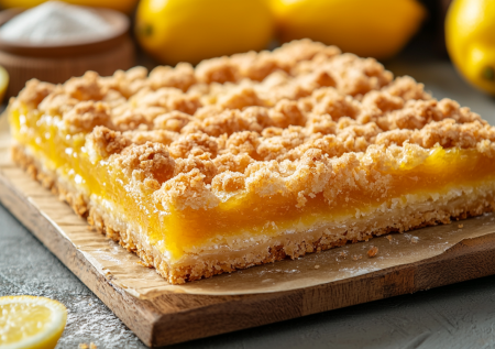 Тертый пирог «Лимонник»: вы его приготовите не один раз — простой рецепт выпечки к чаю