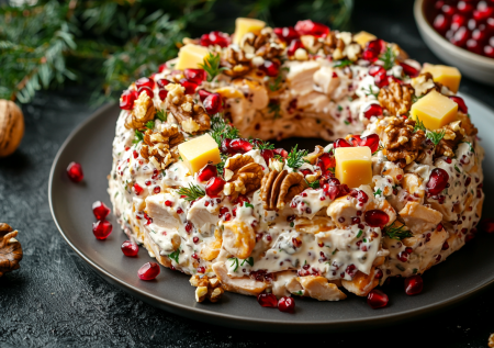 Салат «Огненная лошадь»: без слоев и прочих заморочек — элементарное блюдо на Новый год и не только