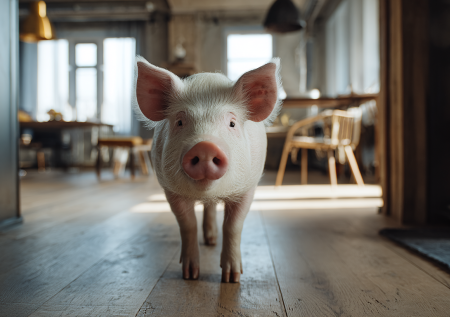 Россиянам объяснили, что грозит за корову или свиней в квартире