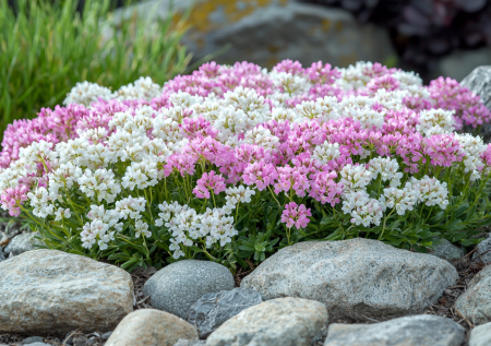 Белоснежное облако через 30 дней после посева: цветок — мечта занятых дачников