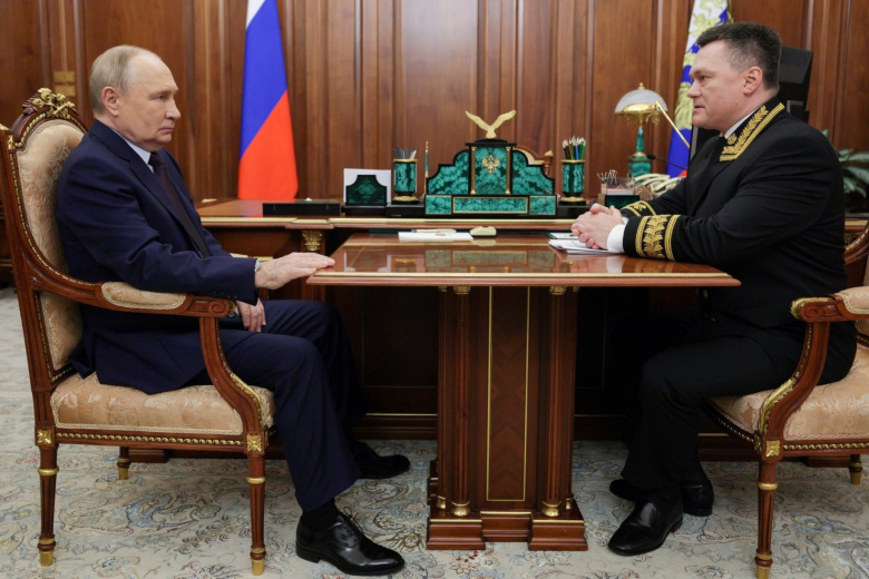 Владимир Путин и Игорь Краснов